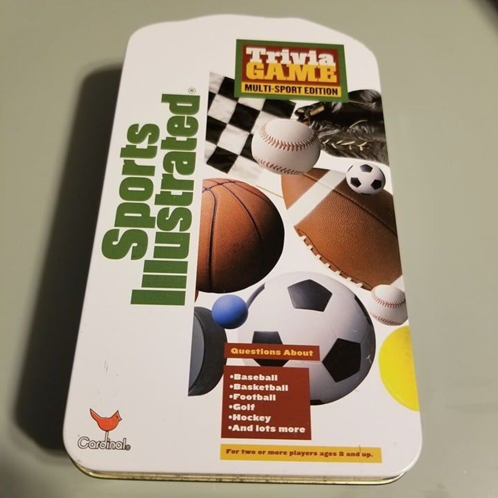 Sports Illustrated Trivia Game Multi sport edition 2003 by Cardinal Industries